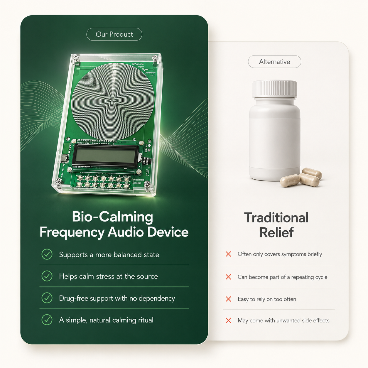 Bio-Calming Audio Device